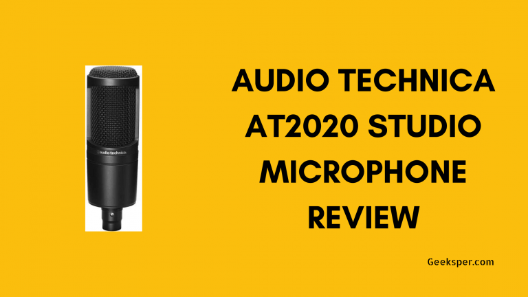 Audio Technica AT2020 Studio Microphone Review
