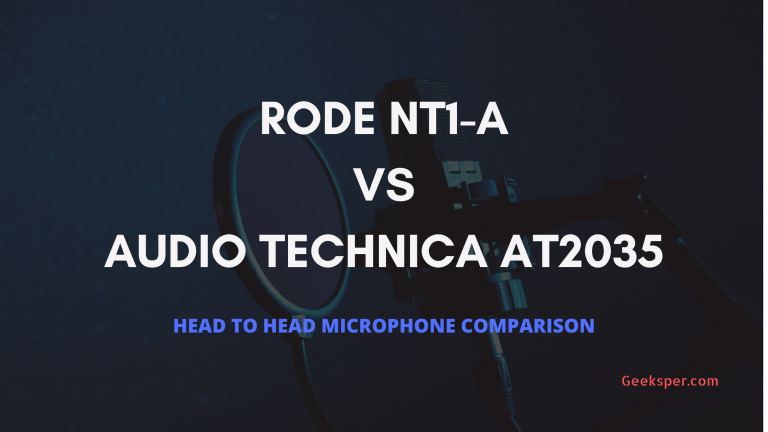 Rode NT1-A vs Audio Technica AT2035 Microphone