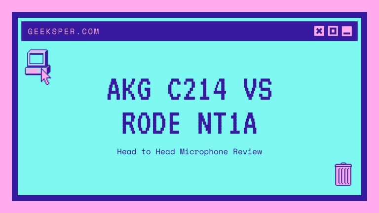 AKG C214 vs. Rode NT1A Microphone Review