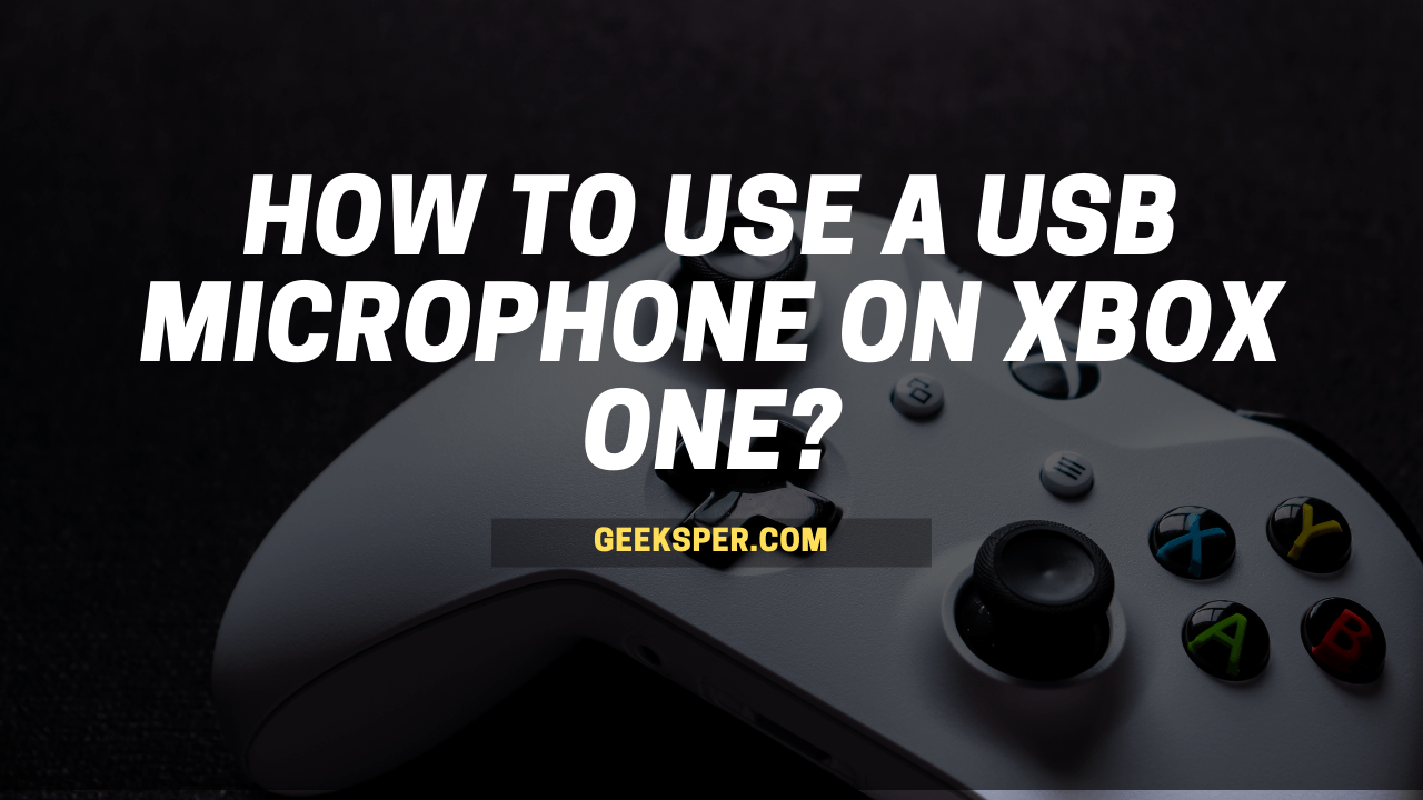 How to use a USB microphone on XBOX One