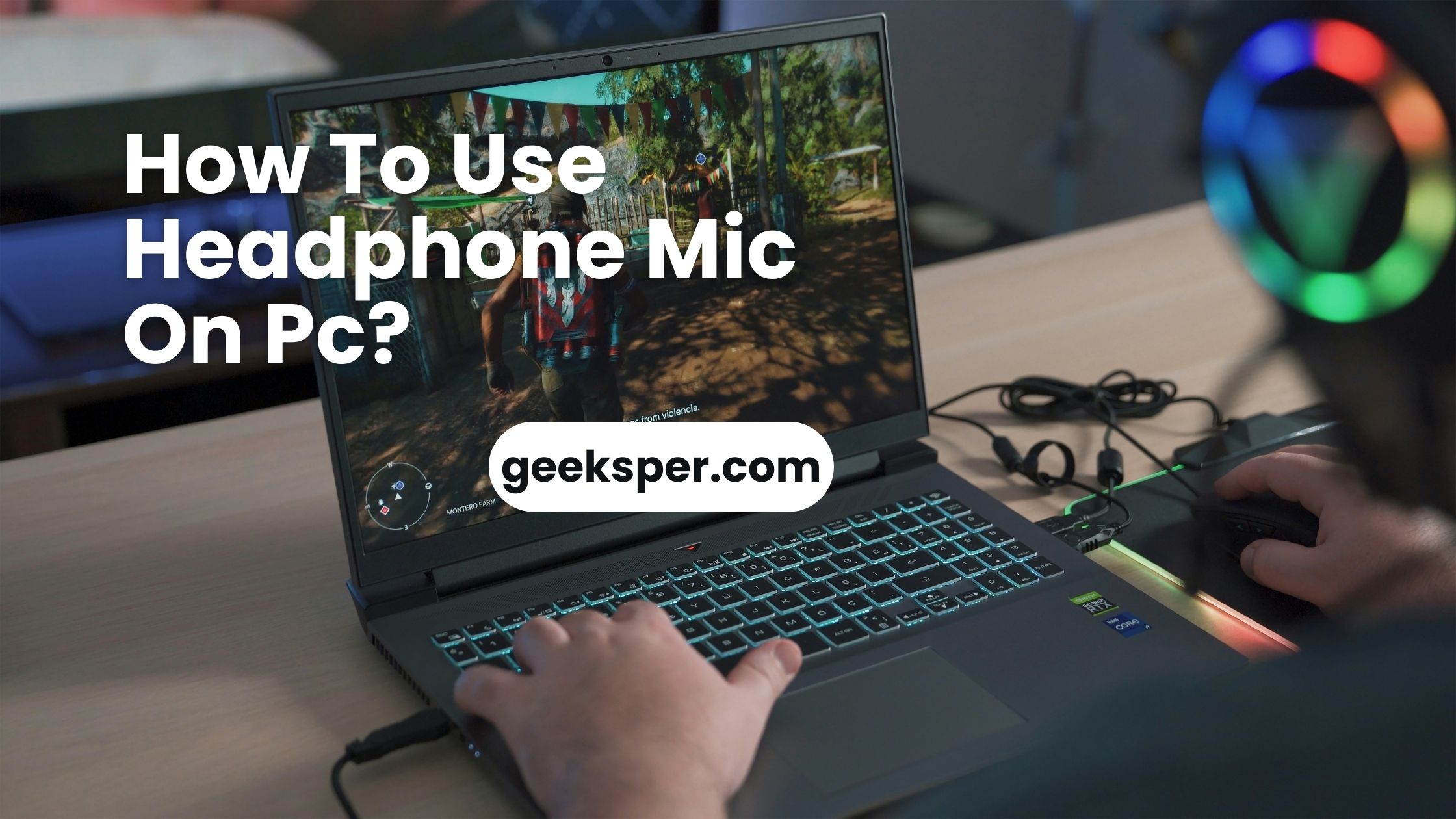 How To Use Headphone Mic On Pc?