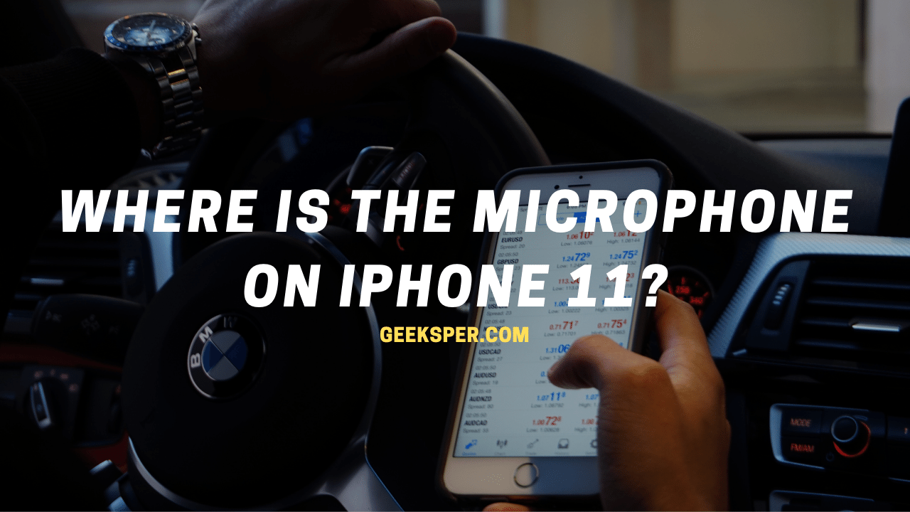Where is the Microphone on iPhone 11?
