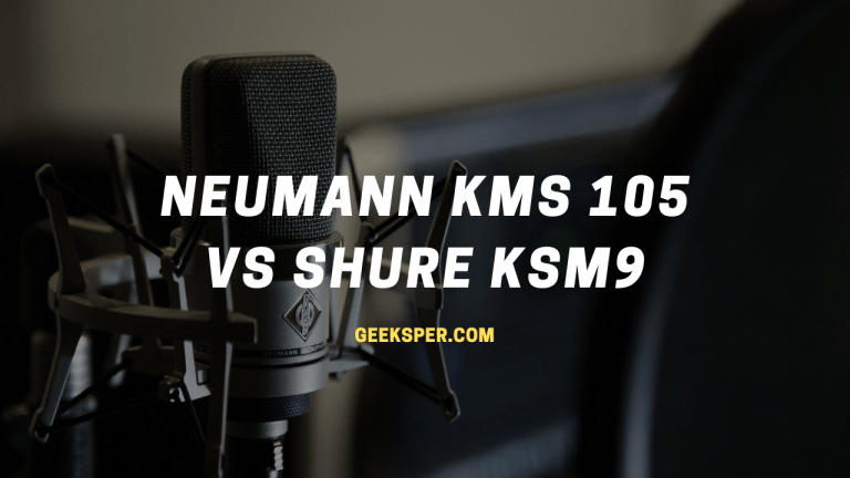 Neumann kms 105 vs Shure KSM9