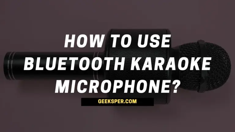 How To Use Bluetooth Karaoke Microphone?