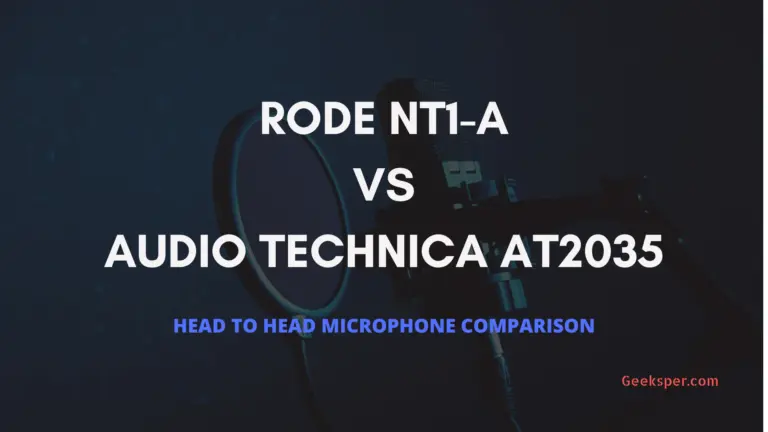 Rode NT1-A vs Audio Technica AT2035 Microphone