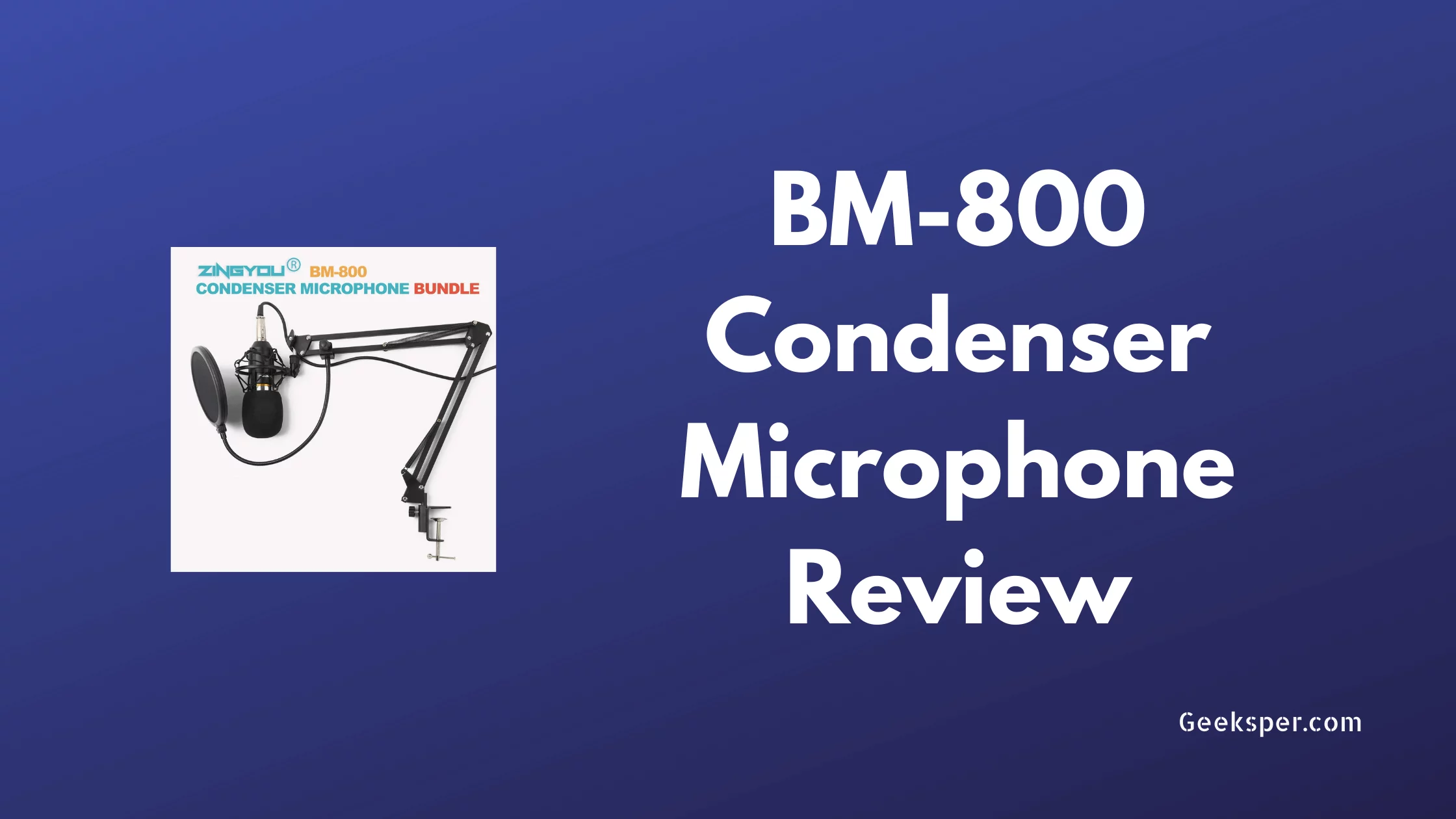 BM 800 Microphone Review 2024: Features, Pros & Cons