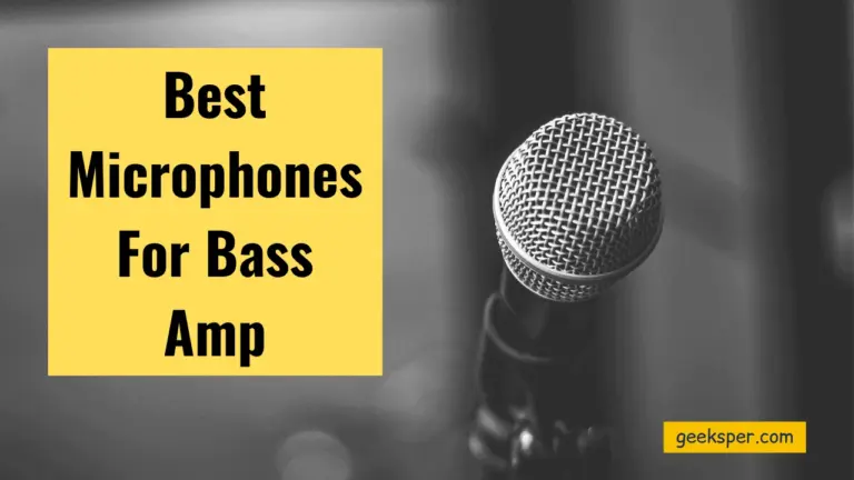 Top 5 Best Microphone For Bass Amp in 2024