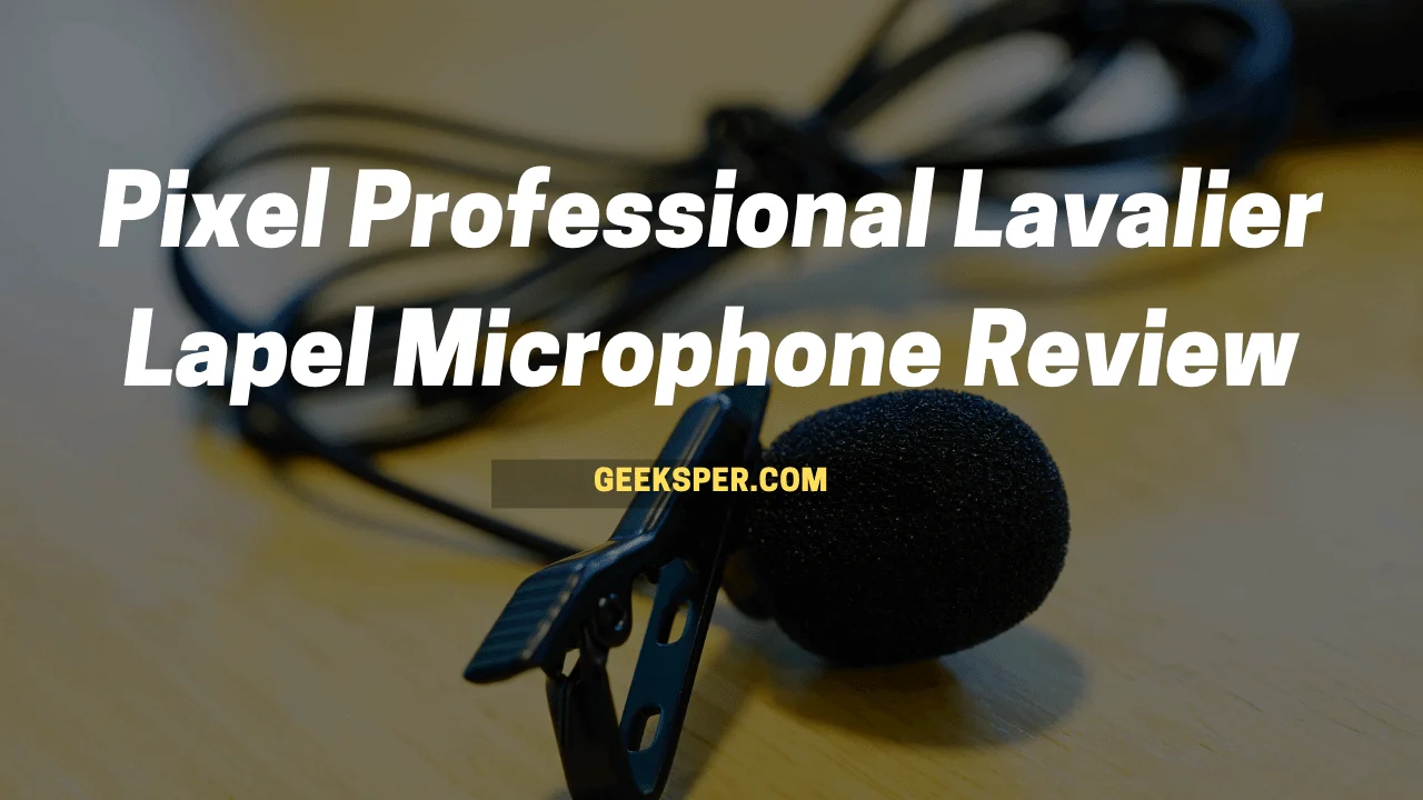 Pixel Professional Lavalier Lapel Microphone Review: