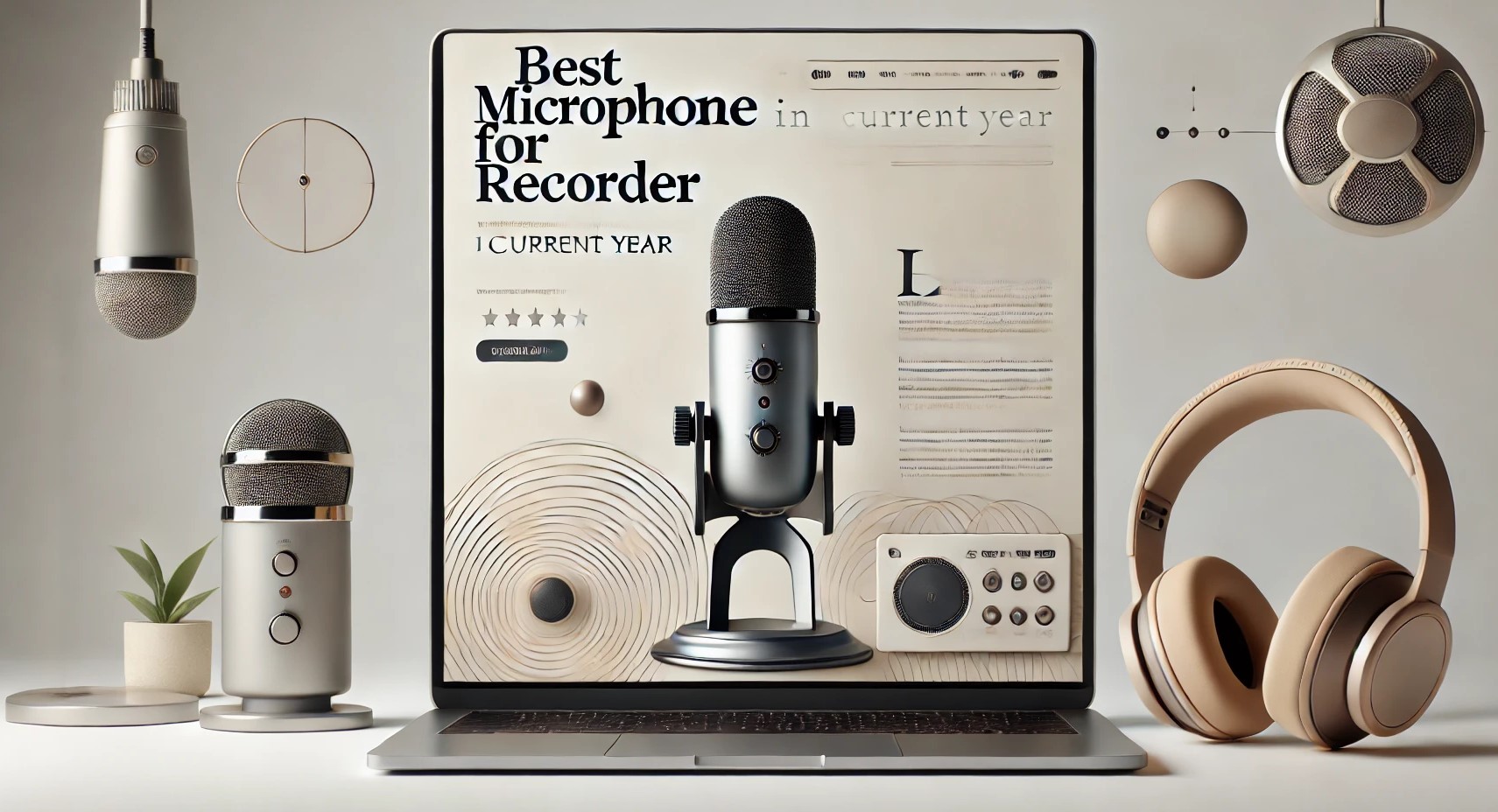 Best Microphone for Recorder