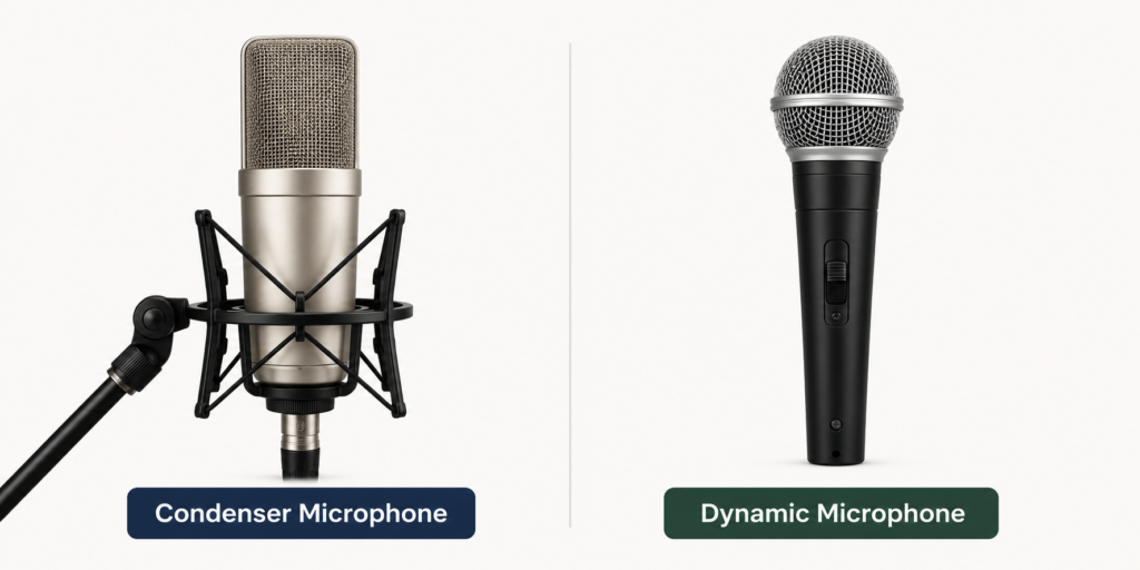 What Is a Condenser Microphone? Uses, Pros, Cons, and How It Works
