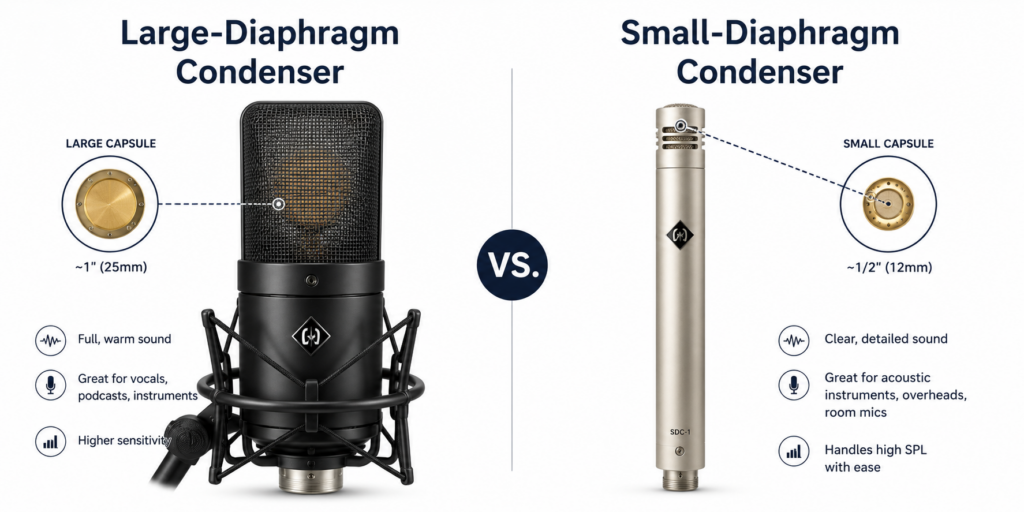 What Is a Condenser Microphone? Uses, Pros, Cons, and How It Works