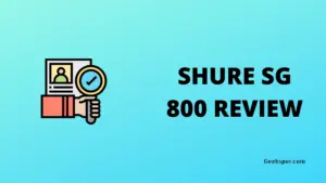 Shure SG800 Microphone Review