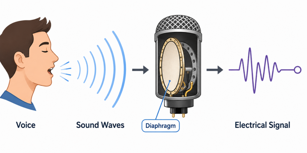 How Does a Microphone Work? Parts, Process, and Simple Explanation