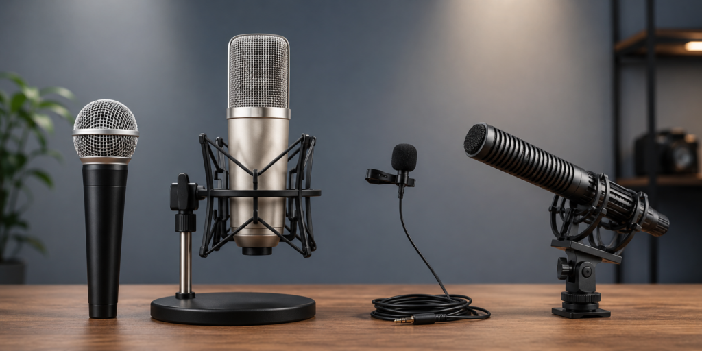 Types of Microphones: Meaning, Uses, Pros, Cons, and Best Choice