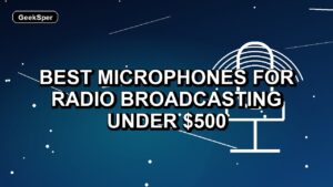 5 Best Microphones for Radio Broadcasting Under $500