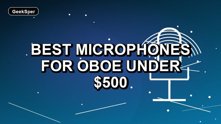 Best Microphones for Oboe Under $500: One Verified Pick