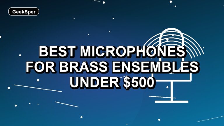 2 Best Microphones for Brass Ensembles Under $500