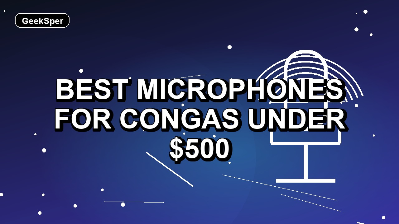 5 Best Microphones for Congas Under $500