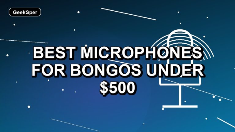 5 Best Microphones for Bongos Under $500