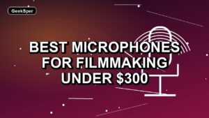 6 Best Microphones for Filmmaking Under $300
