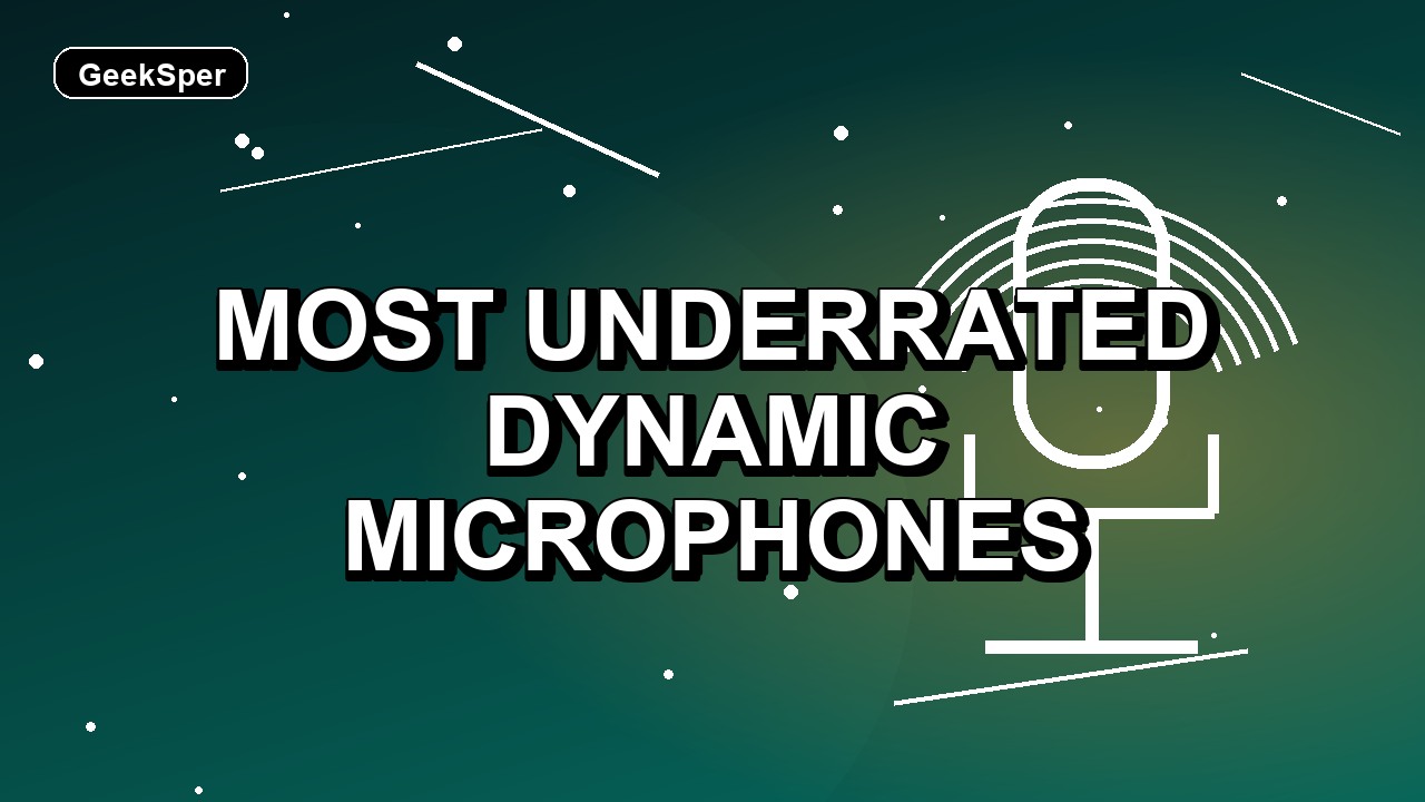 Most Underrated Dynamic Microphones: One Verified Pick