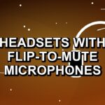2 Headsets with Flip-to-Mute Microphones